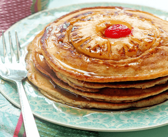 Grilled Pineapple Pancake